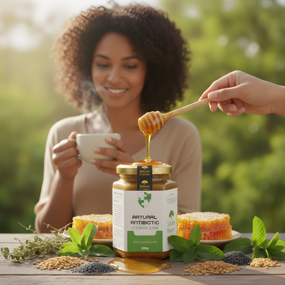 Miel Herbal Natural Tradicional Marroquí Premium